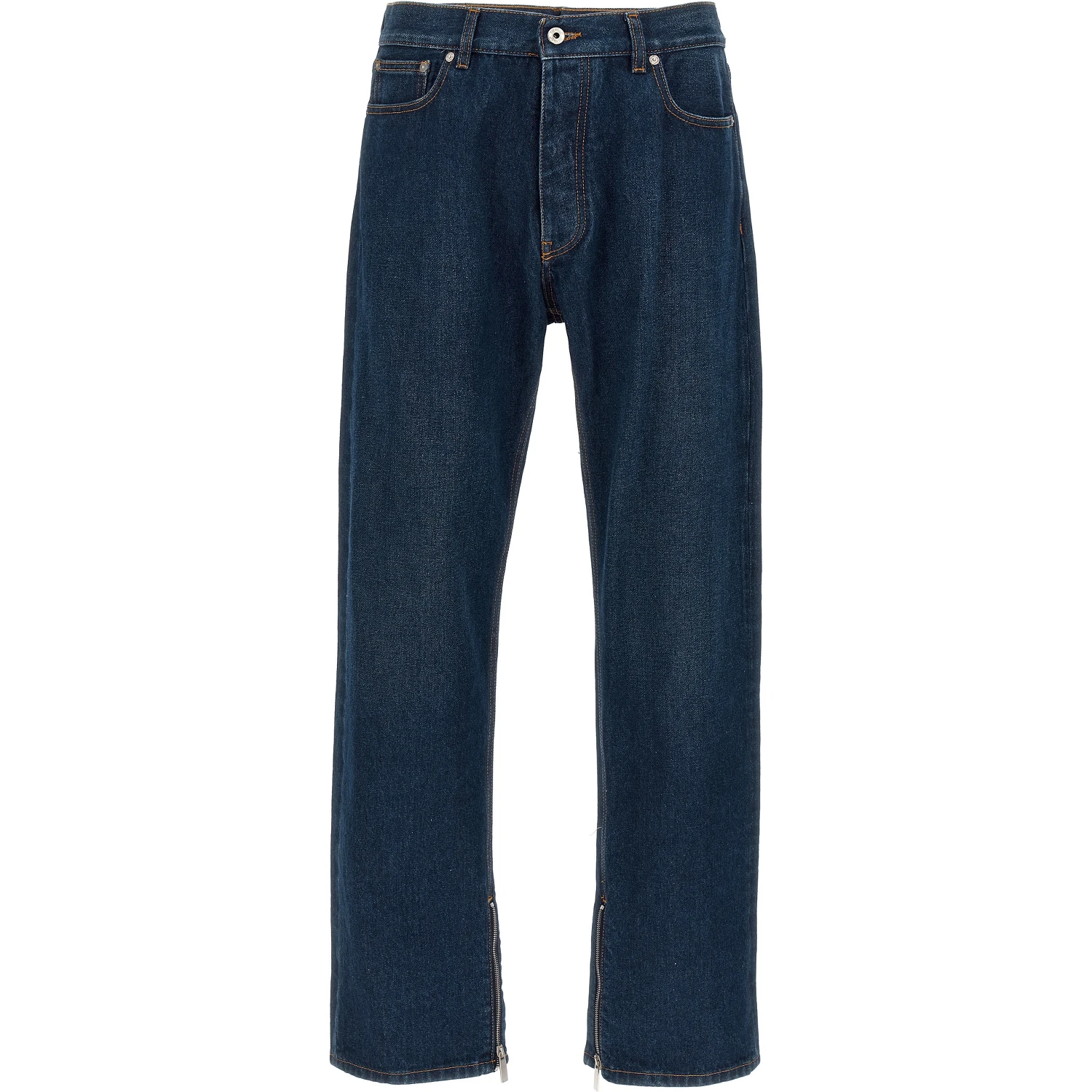 Blue Cotton Jeans Denim
