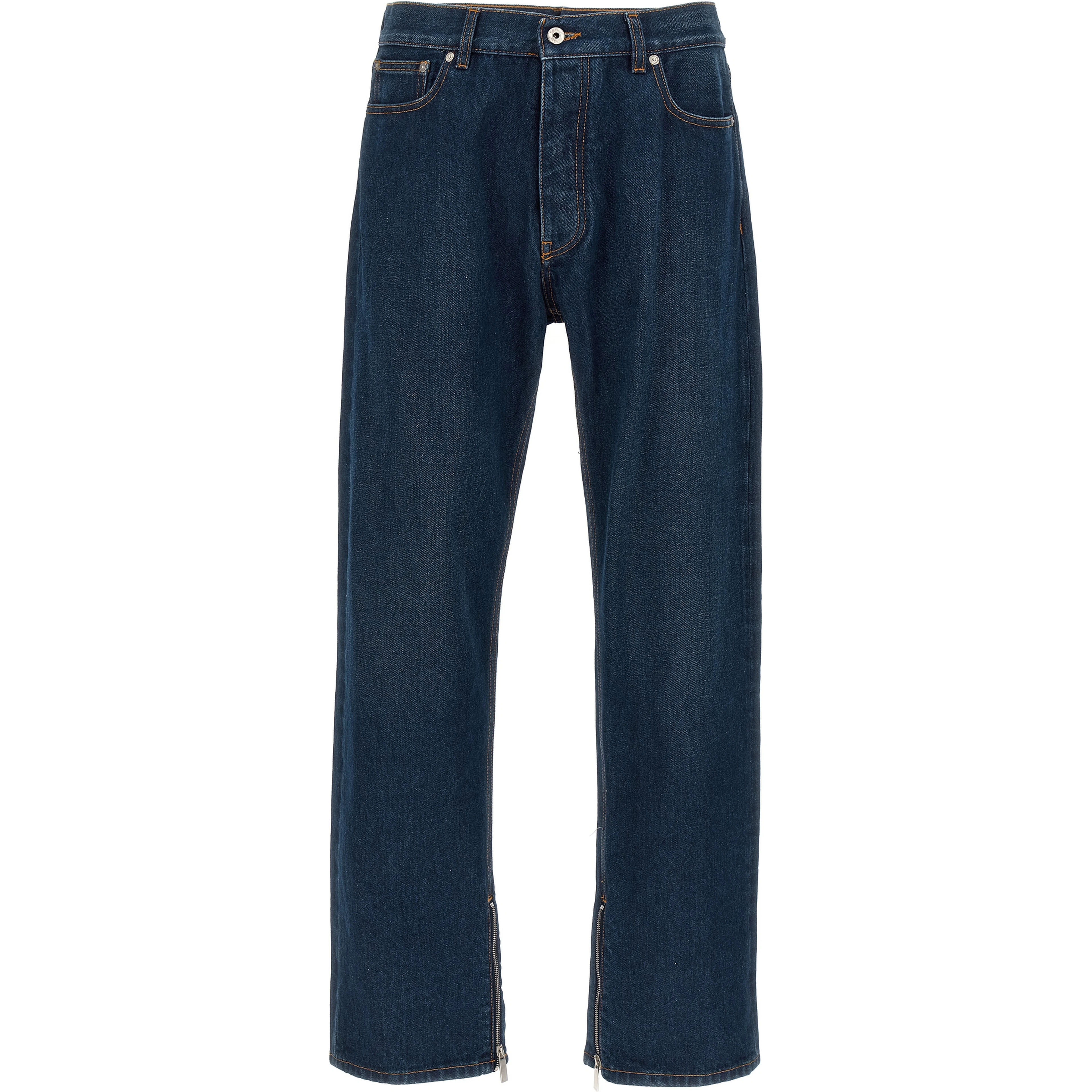 Blue Cotton Jeans Denim