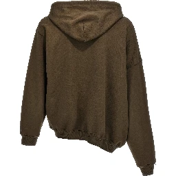 Brown Cotton Sweatshirt