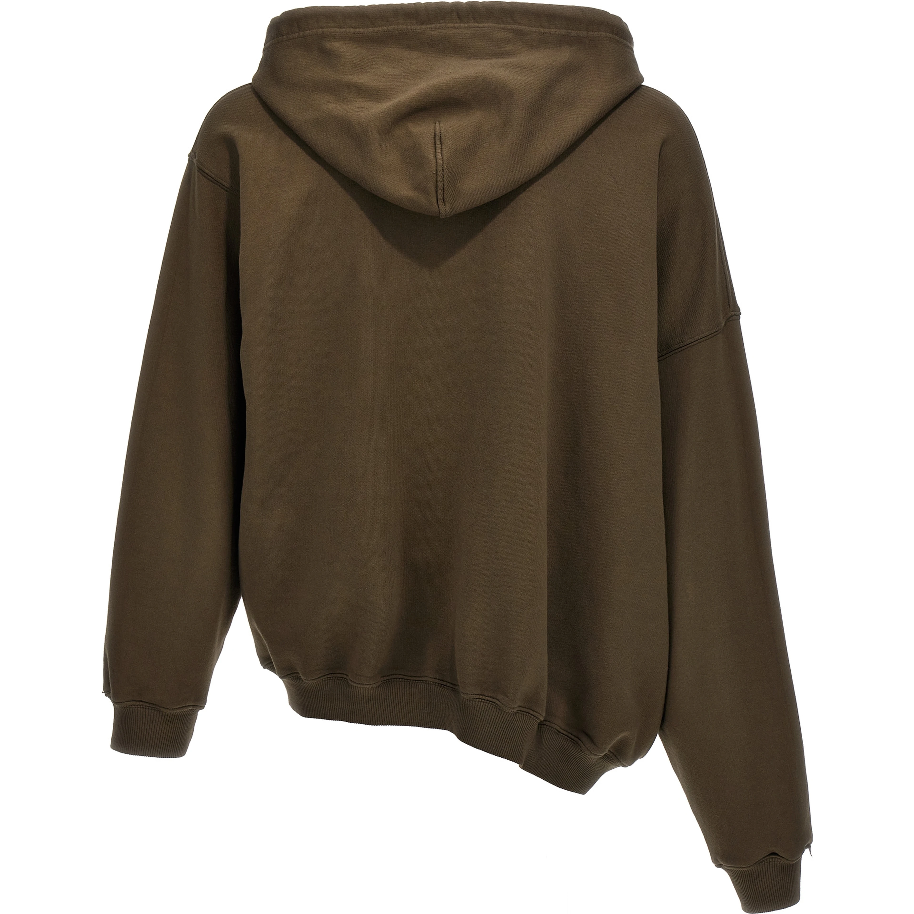 Brown Cotton Sweatshirt