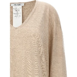 Beige Cashmere Cardigan