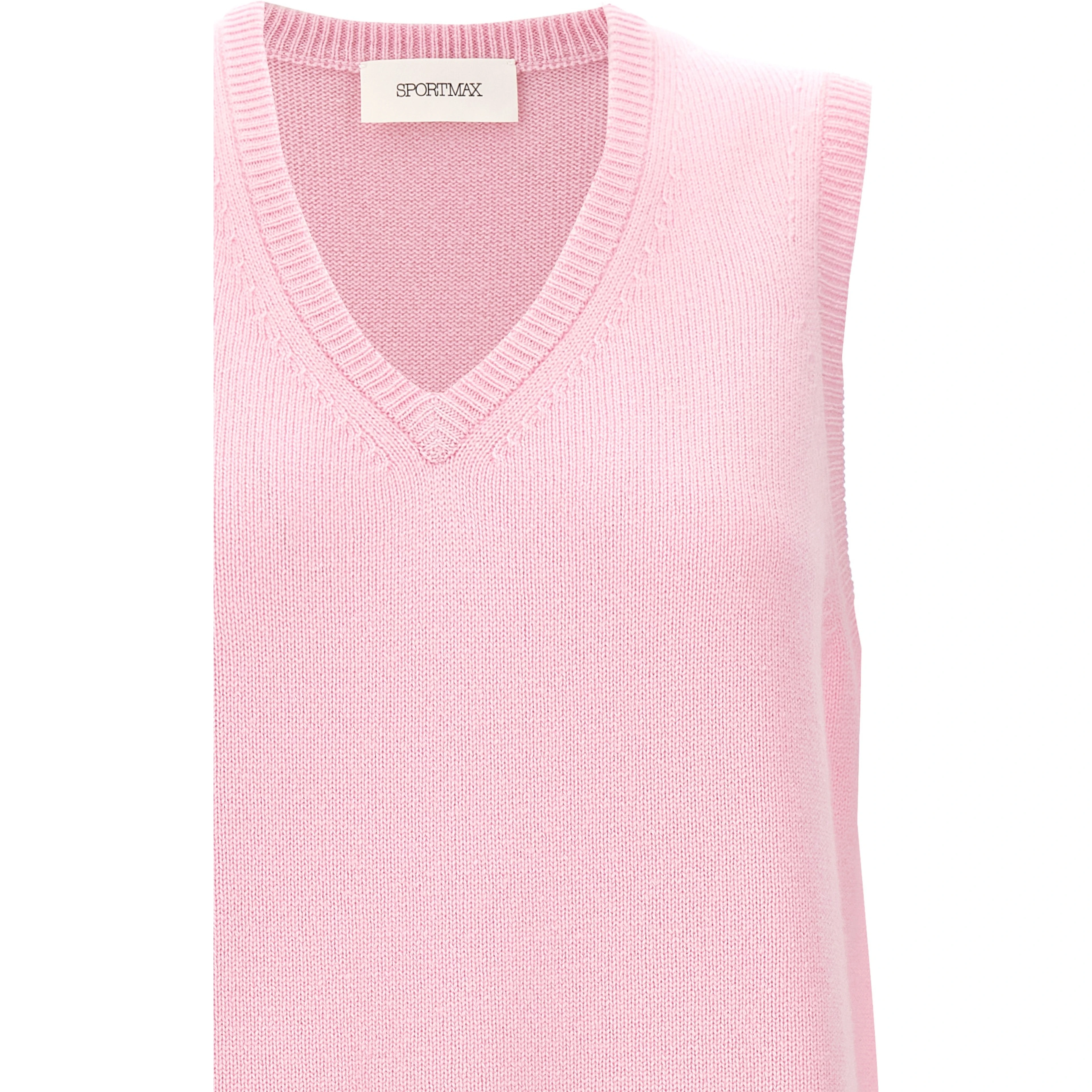 Multicolor Wool Sleeveless Jacket