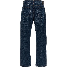 Blue Cotton Jeans Denim