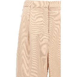 Multicolor Cotton Casual Pants