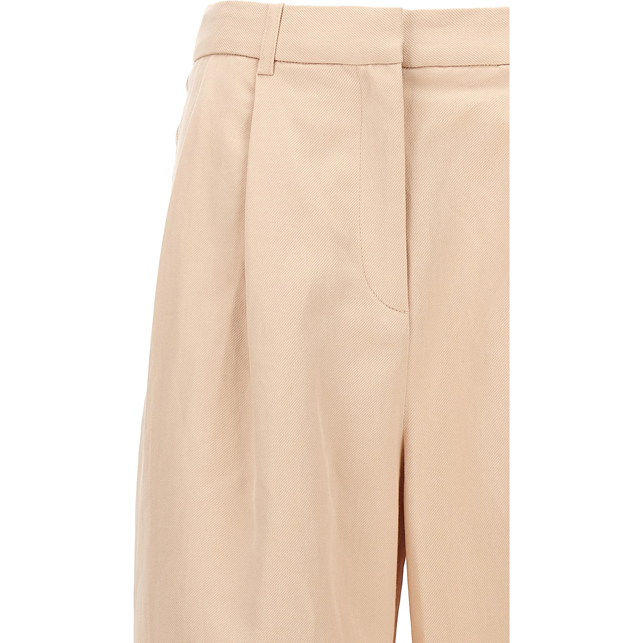 Multicolor Cotton Casual Pants