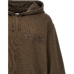 Brown Cotton Sweatshirt