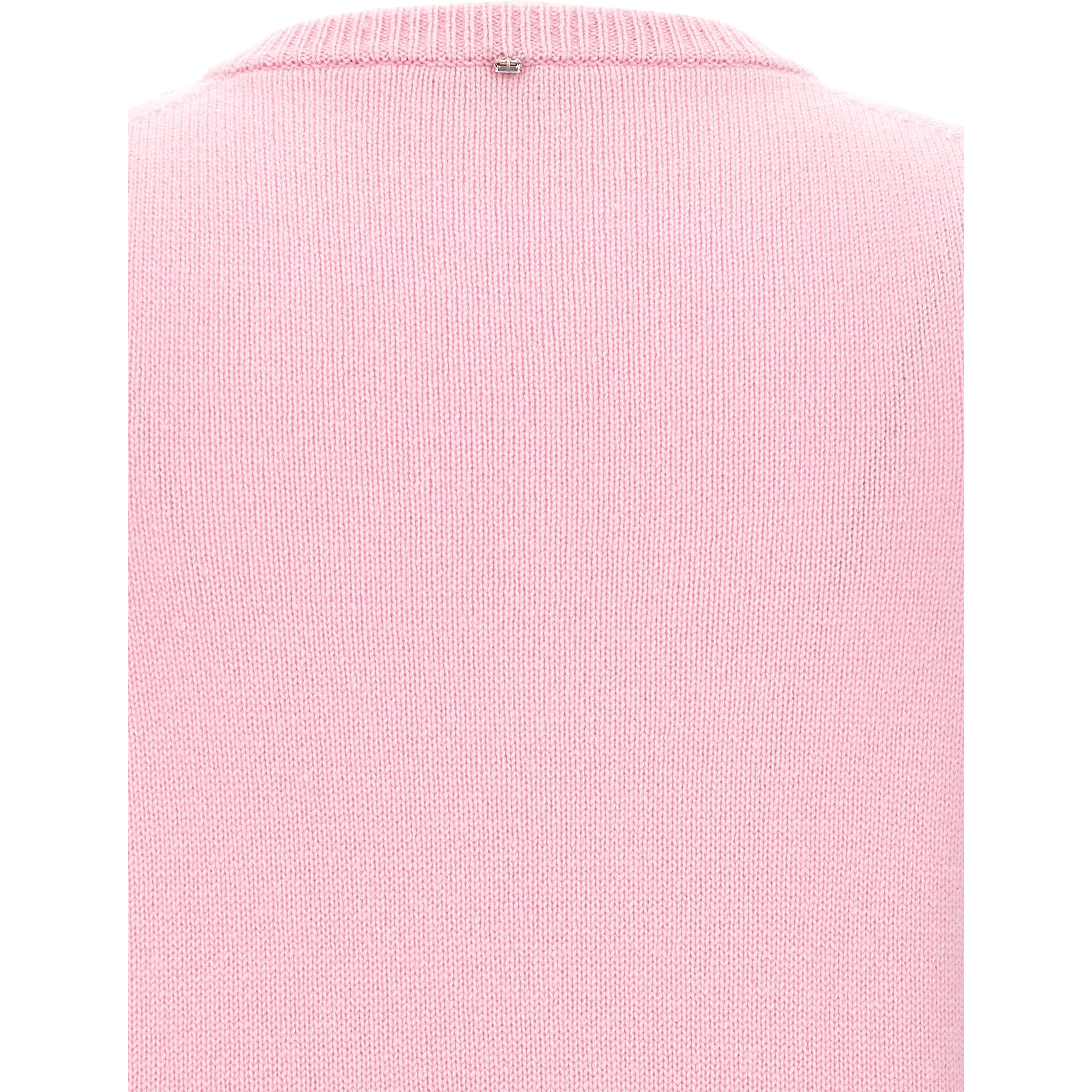 Multicolor Wool Sleeveless Jacket