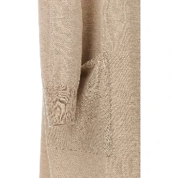 Beige Cashmere Cardigan