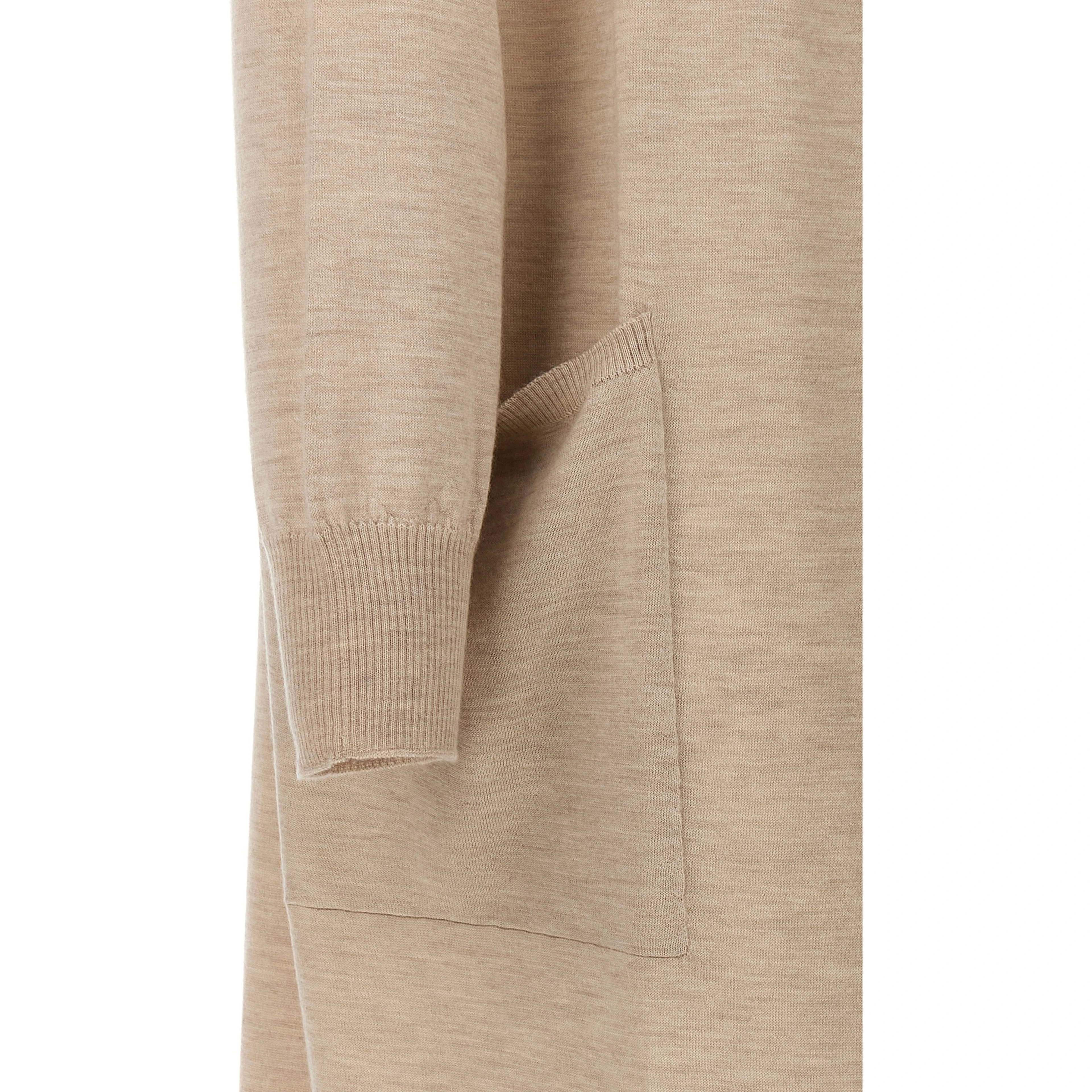 Beige Cashmere Cardigan