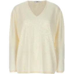 White Cashmere Cardigan
