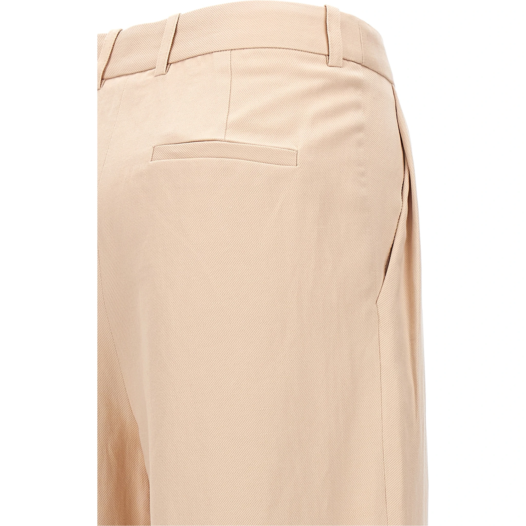Multicolor Cotton Casual Pants