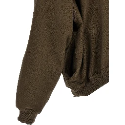 Brown Cotton Sweatshirt