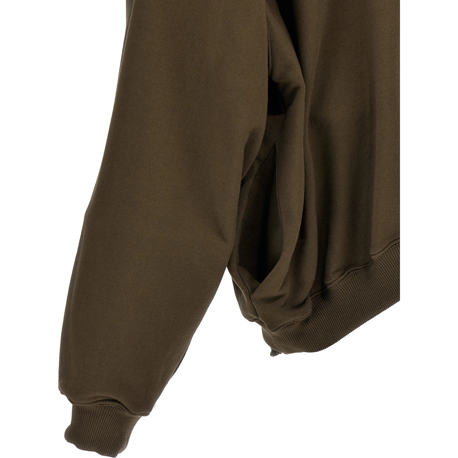 Brown Cotton Sweatshirt
