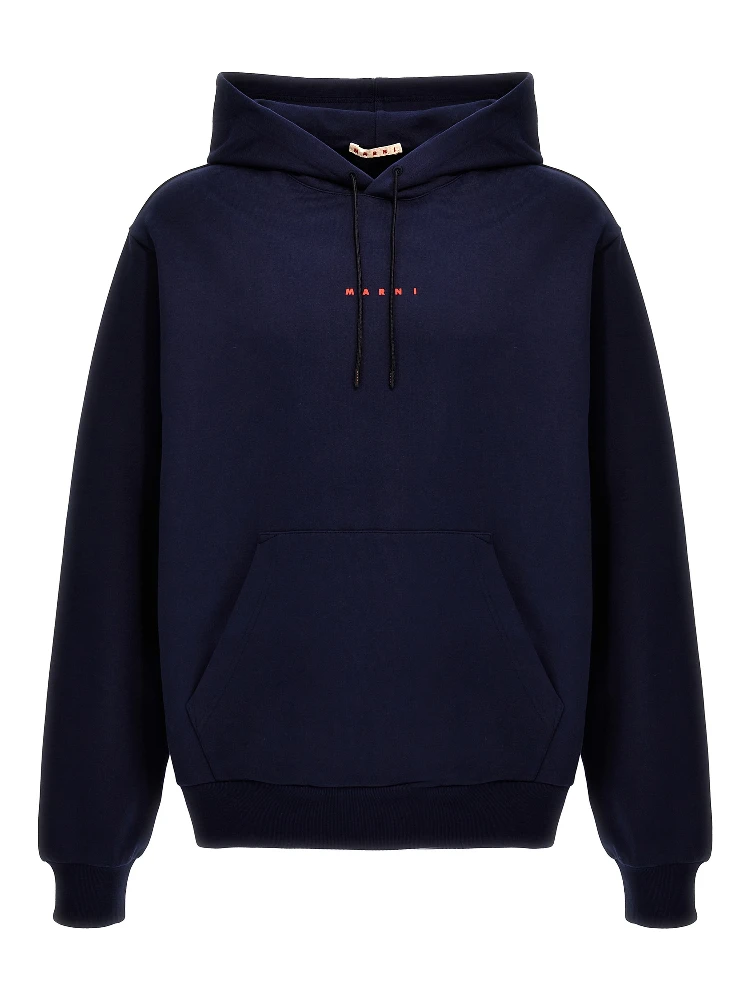 Blue Cotton Sweatshirt