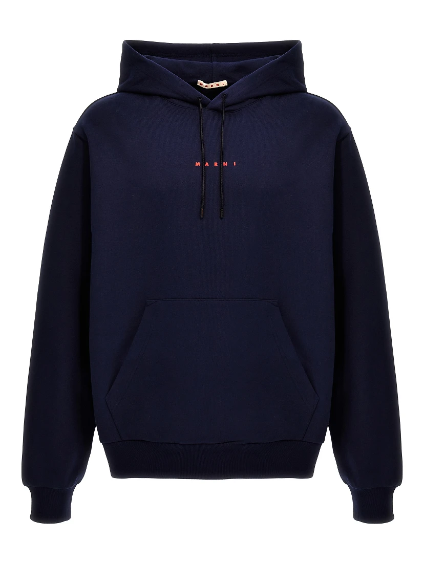 Blue Cotton Sweatshirt