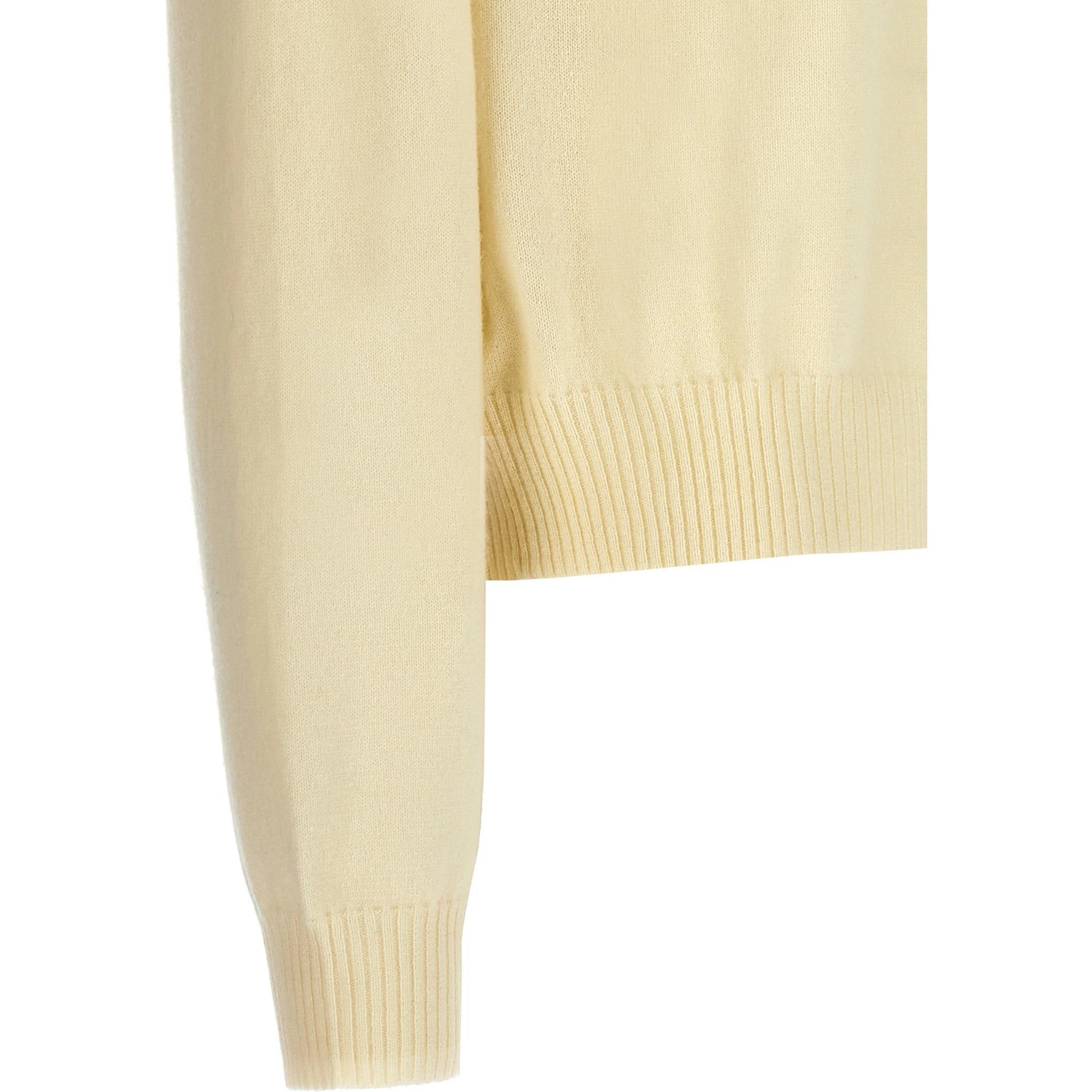 Bicolor Wool Cardigan