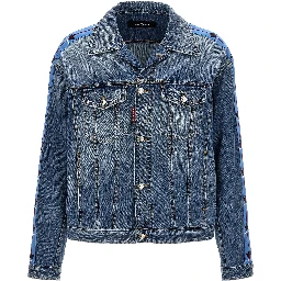 Blue Cotton Denim Jacket