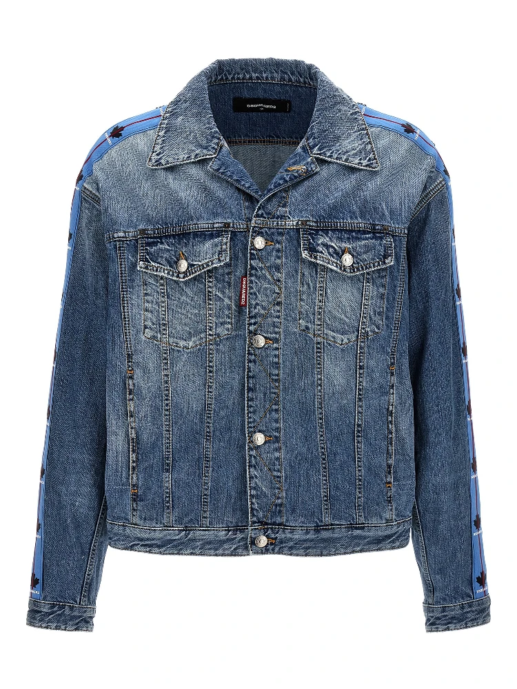 Blue Cotton Denim Jacket