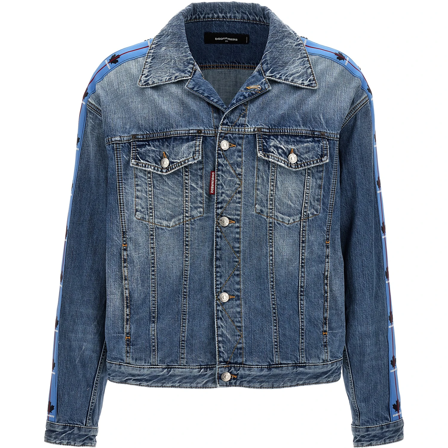 Blue Cotton Denim Jacket