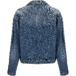 Blue Cotton Denim Jacket