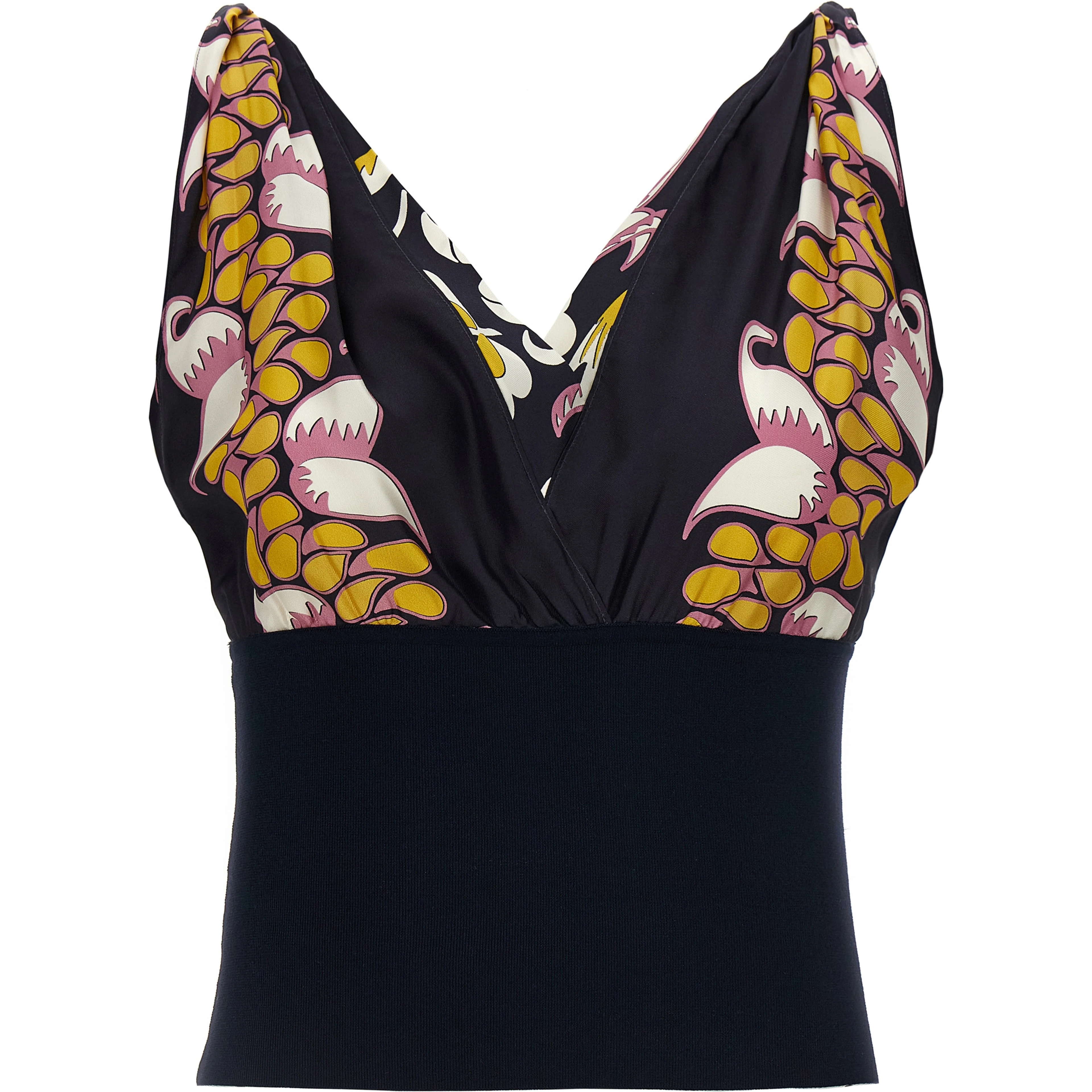 Black Silk Tank Tops