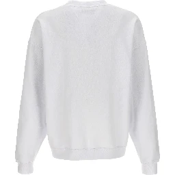 White Cotton Sweatshirt