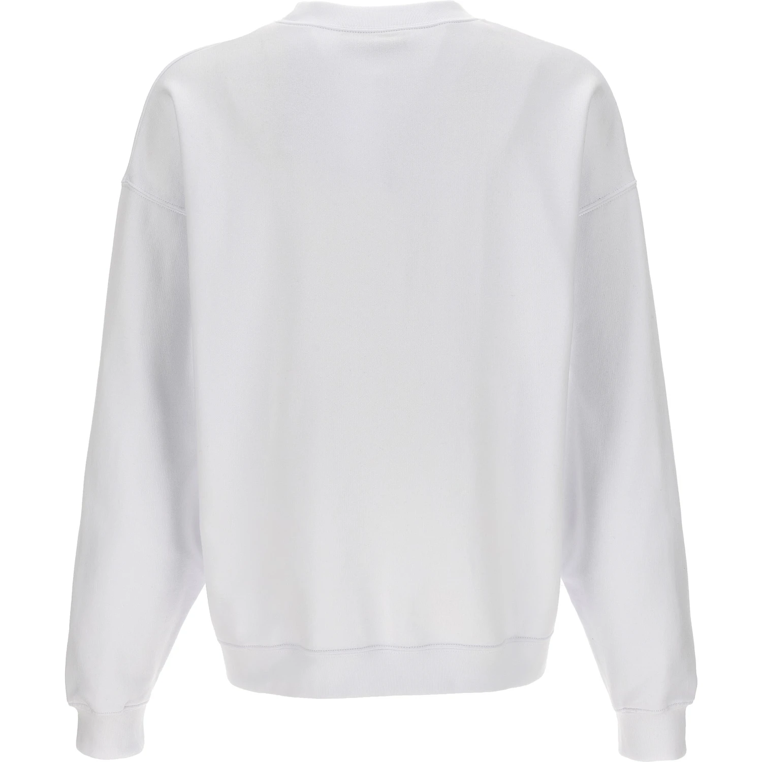 White Cotton Sweatshirt