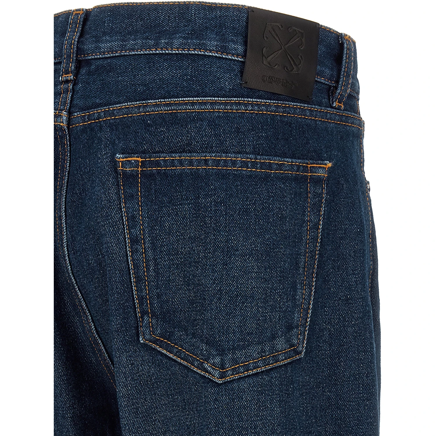 Blue Cotton Jeans Denim