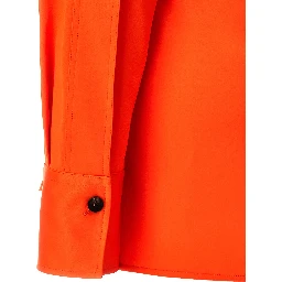 Orange Viscose Blouse