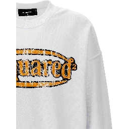 White Cotton Sweatshirt