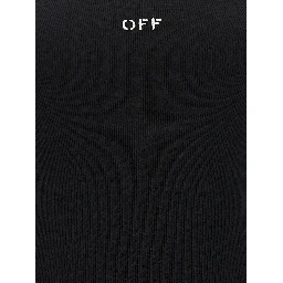 Black Cotton Short Dress