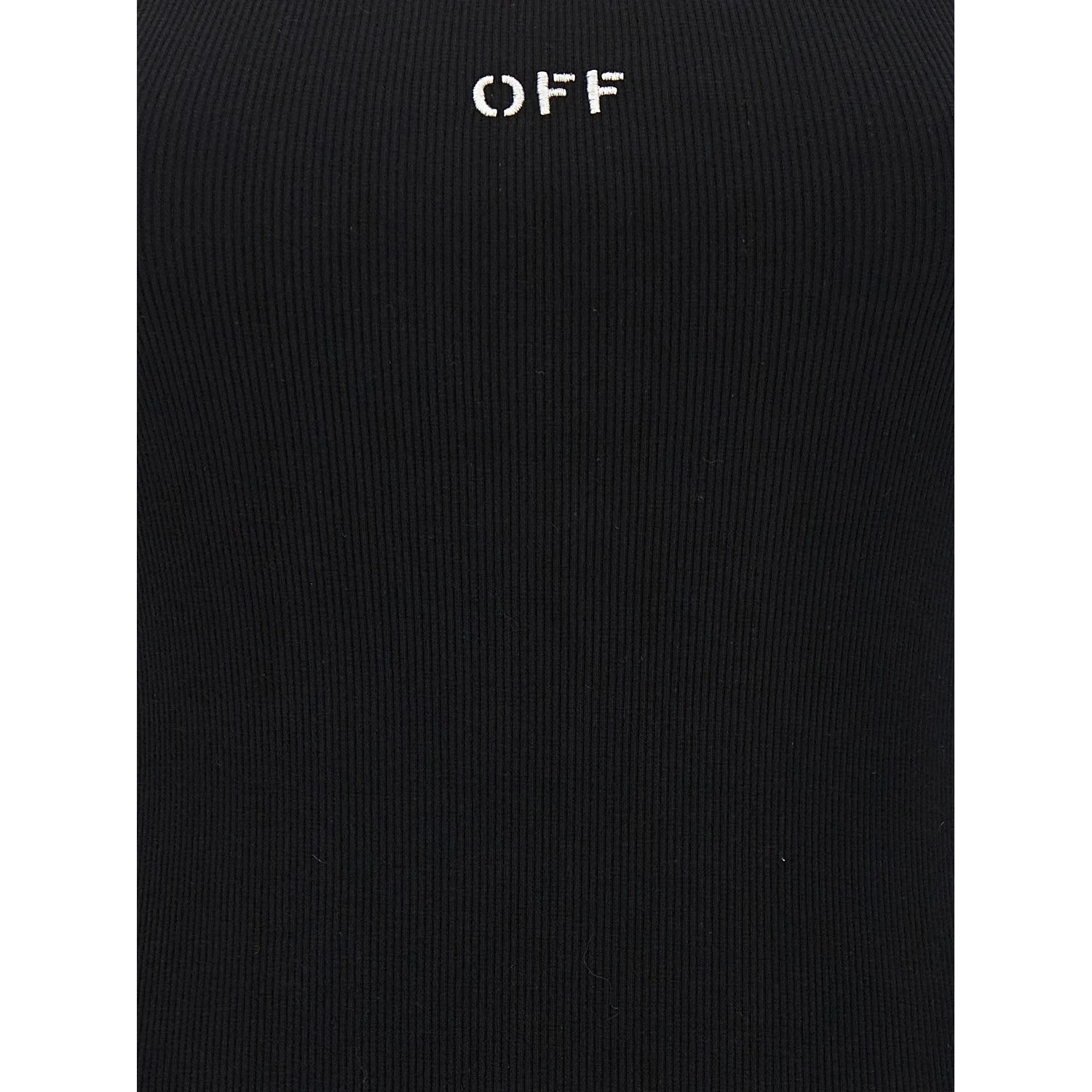Black Cotton Short Dress