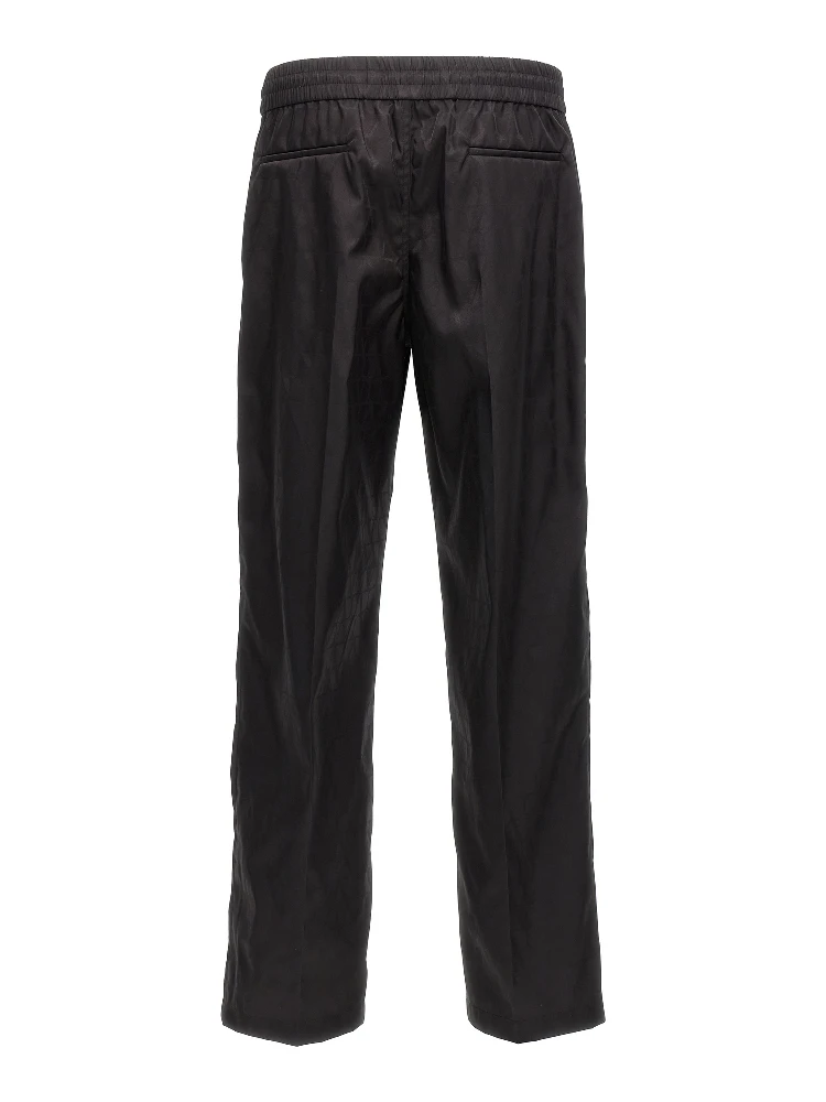 Black Polyamide Casual Pants alternative