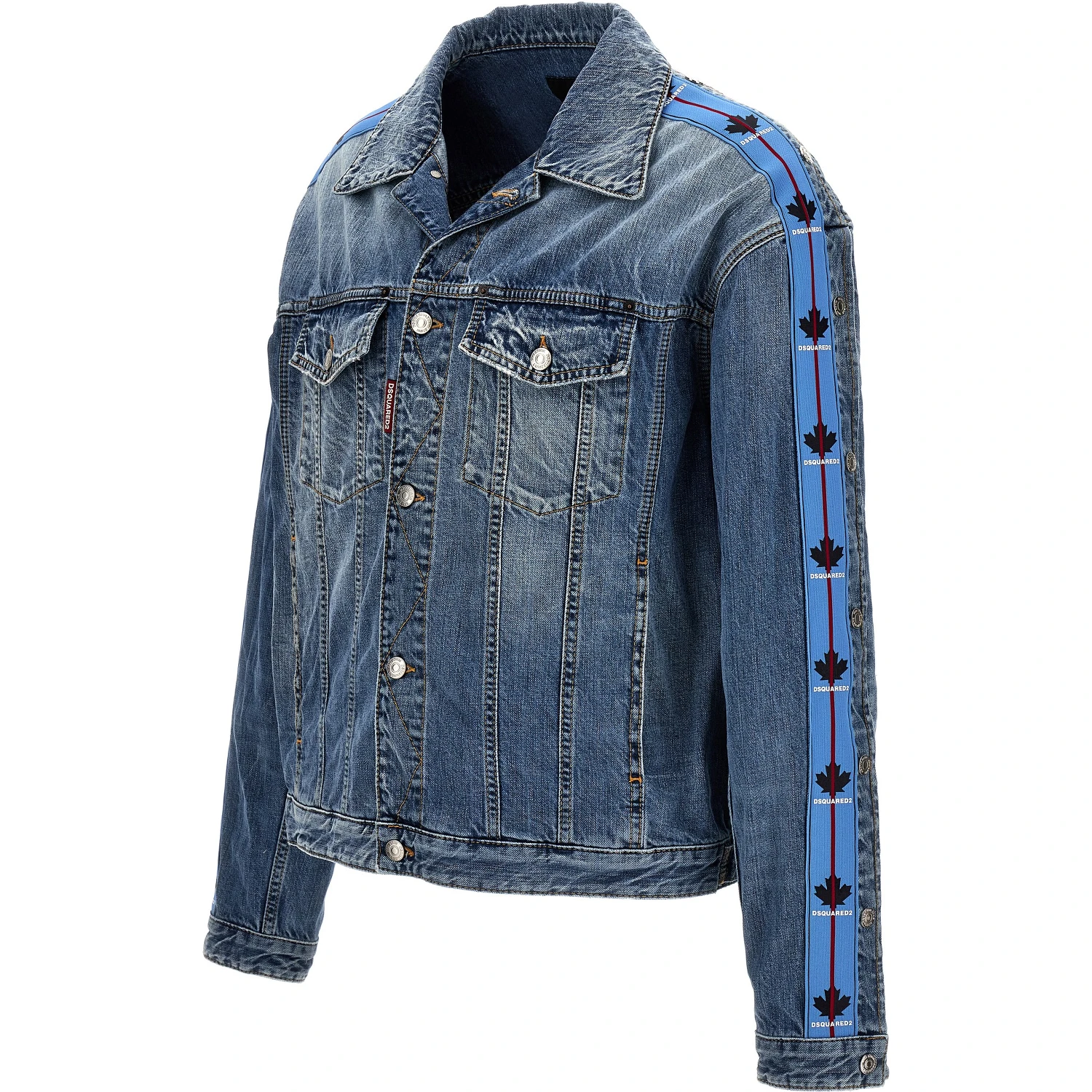 Blue Cotton Denim Jacket