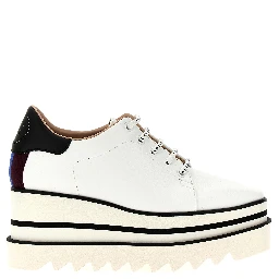 Bicolor Polyethylene Wedge Sandals
