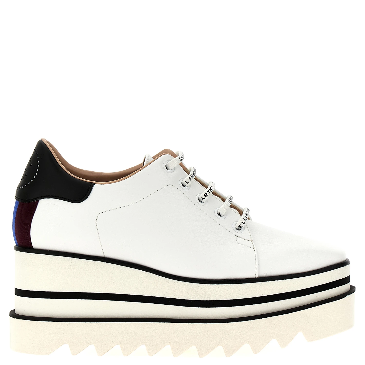 Bicolor Polyethylene Wedge Sandals
