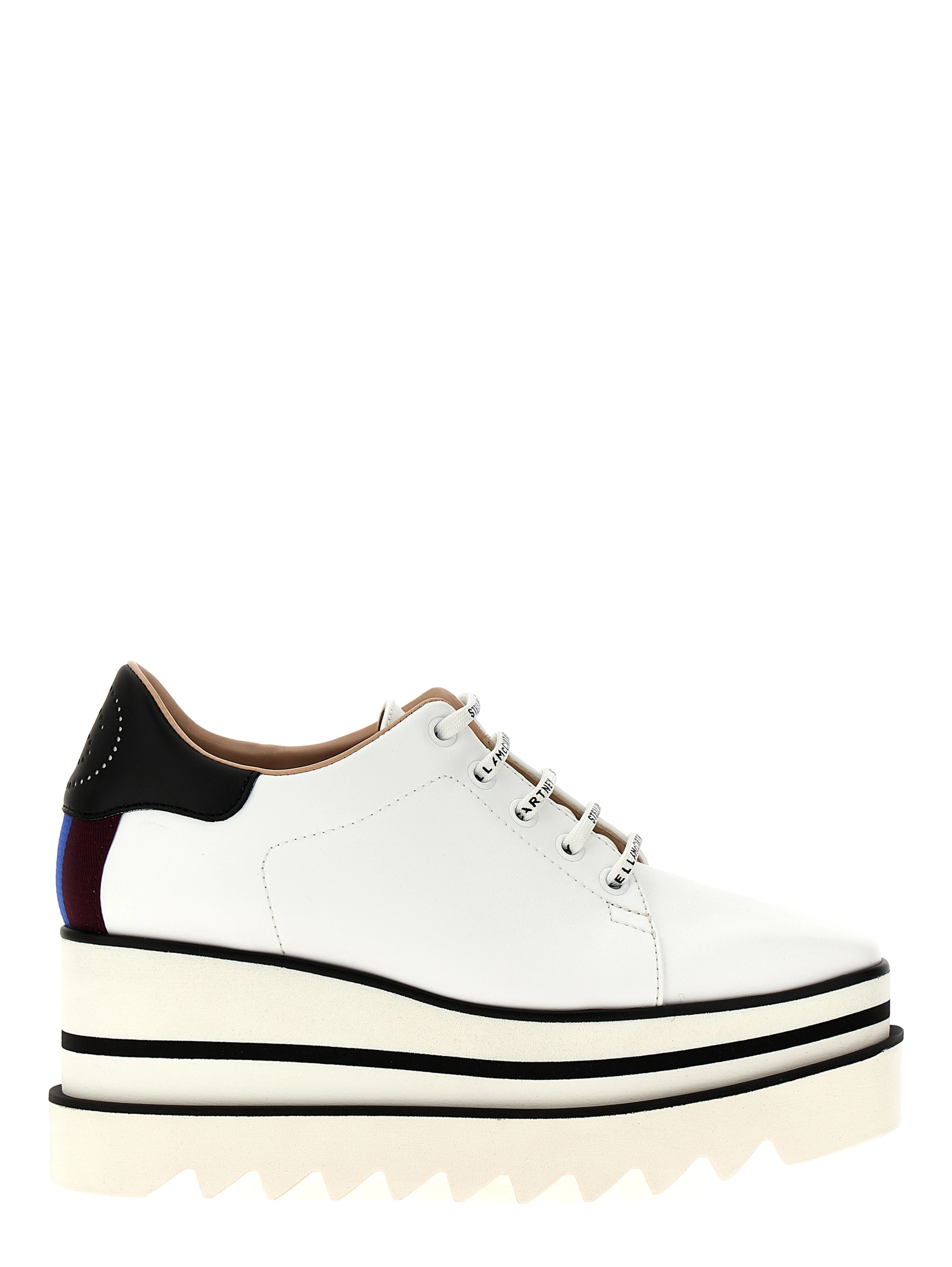 Bicolor Polyethylene Wedge Sandals