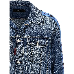 Blue Cotton Denim Jacket