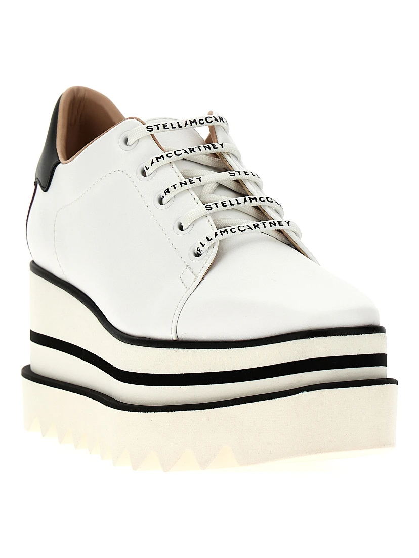 Bicolor Polyethylene Wedge Sandals