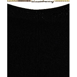 Black Wool Casual Pants