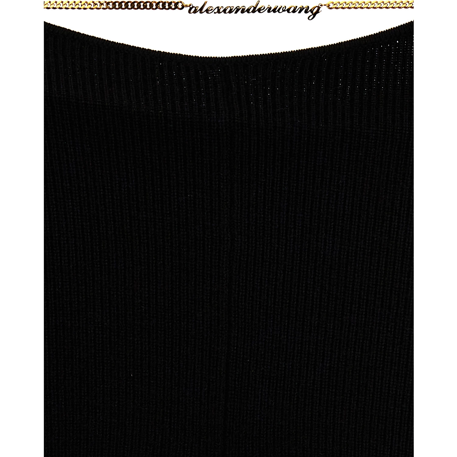 Black Wool Casual Pants