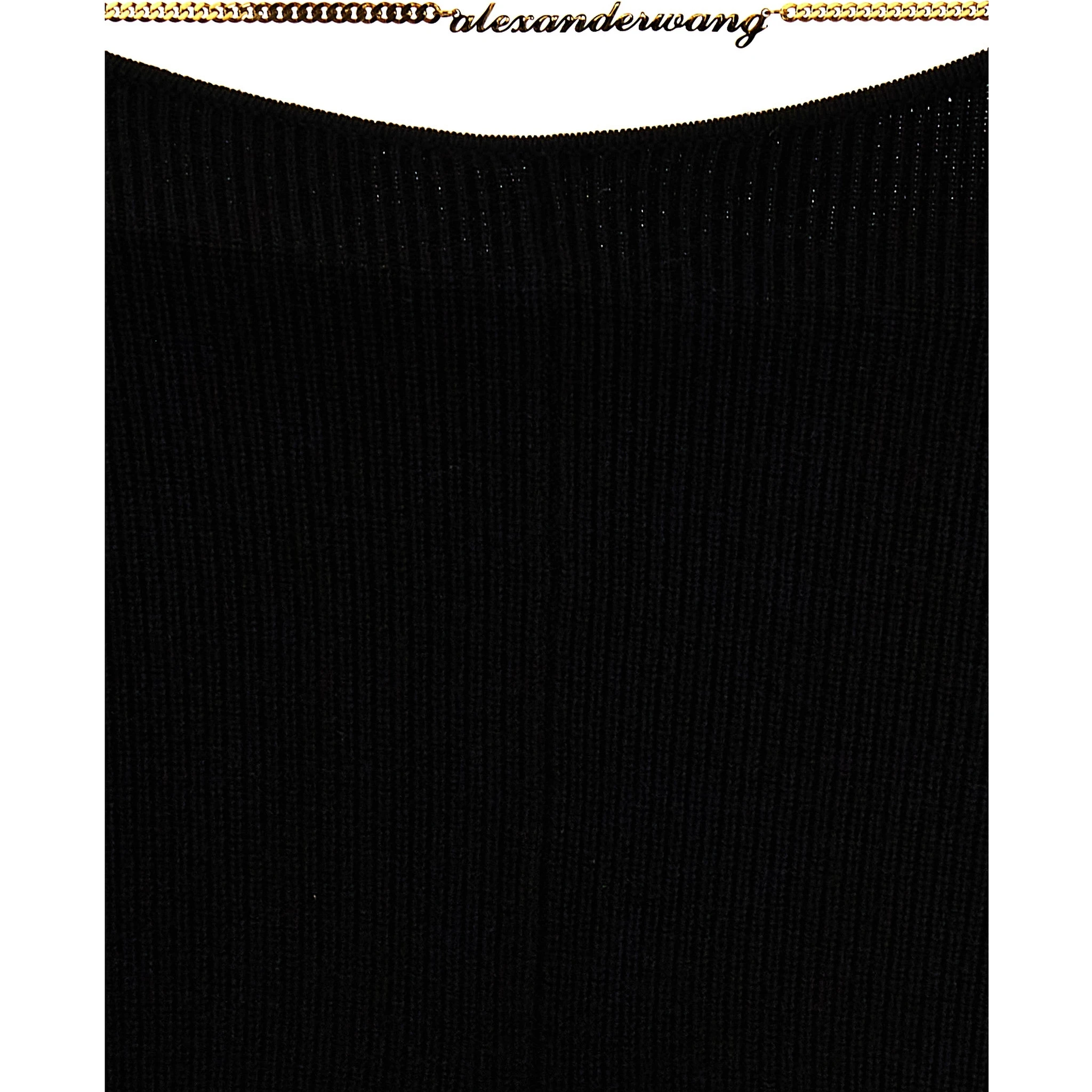 Black Wool Casual Pants