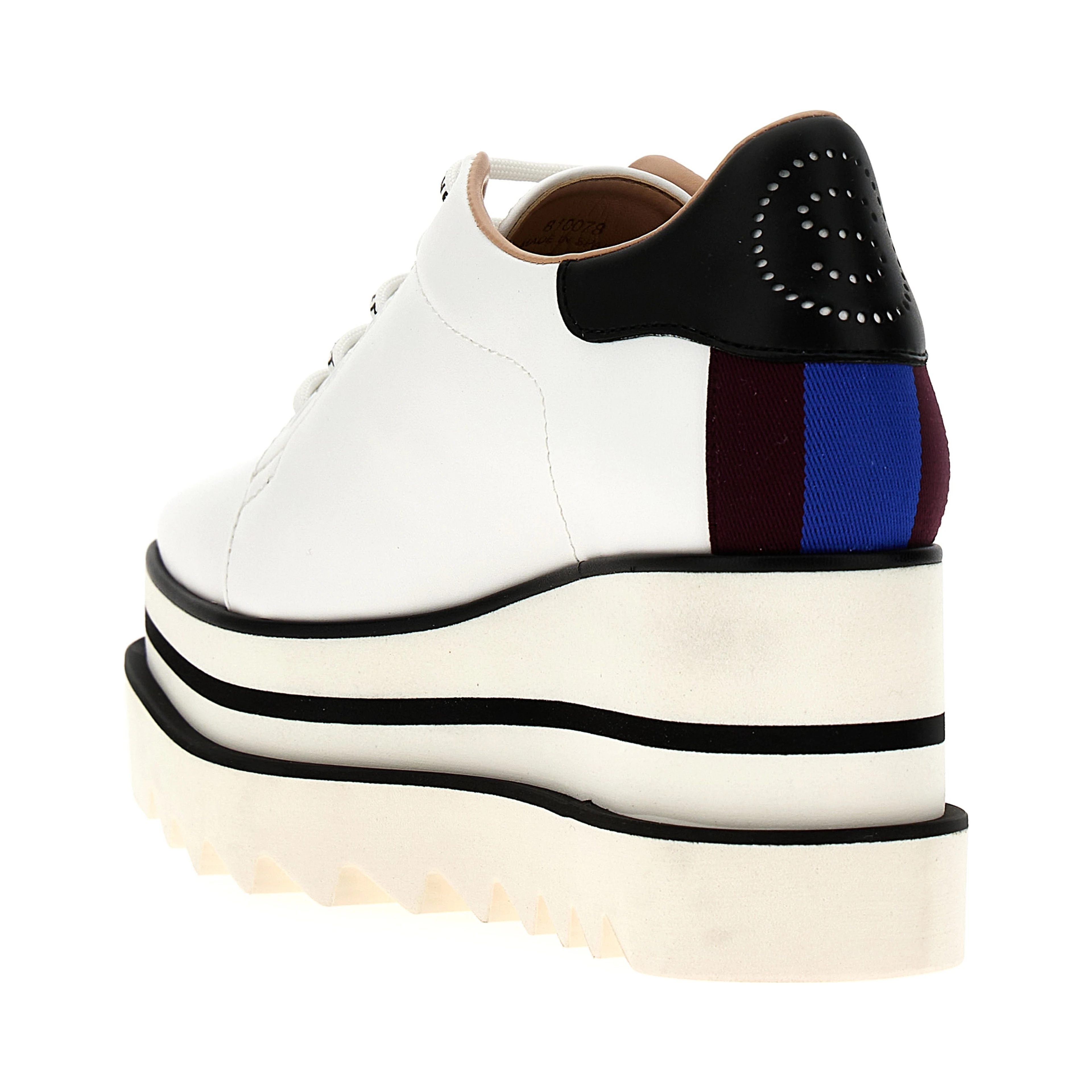 Bicolor Polyethylene Wedge Sandals