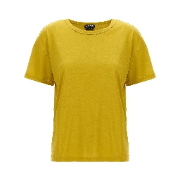 Bicolor Silk T-Shirt