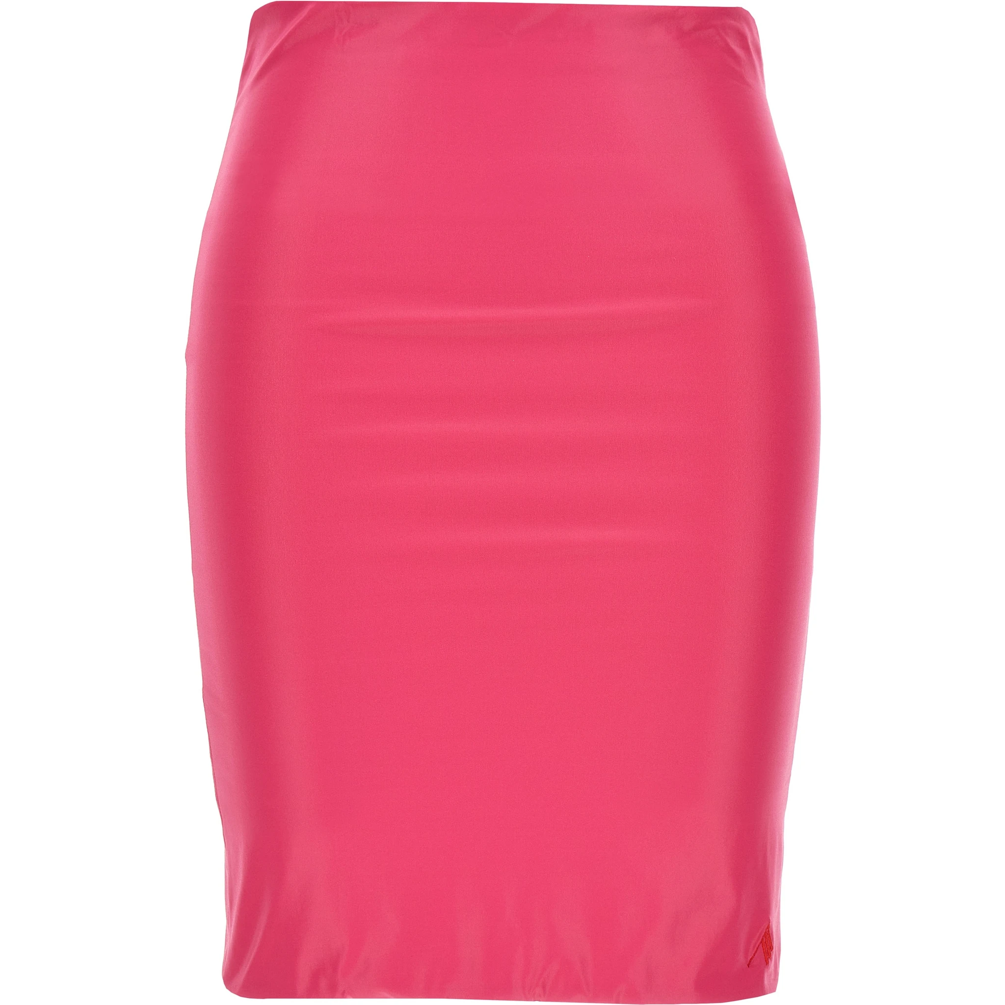 Fuchsia Polyamide Long Skirt