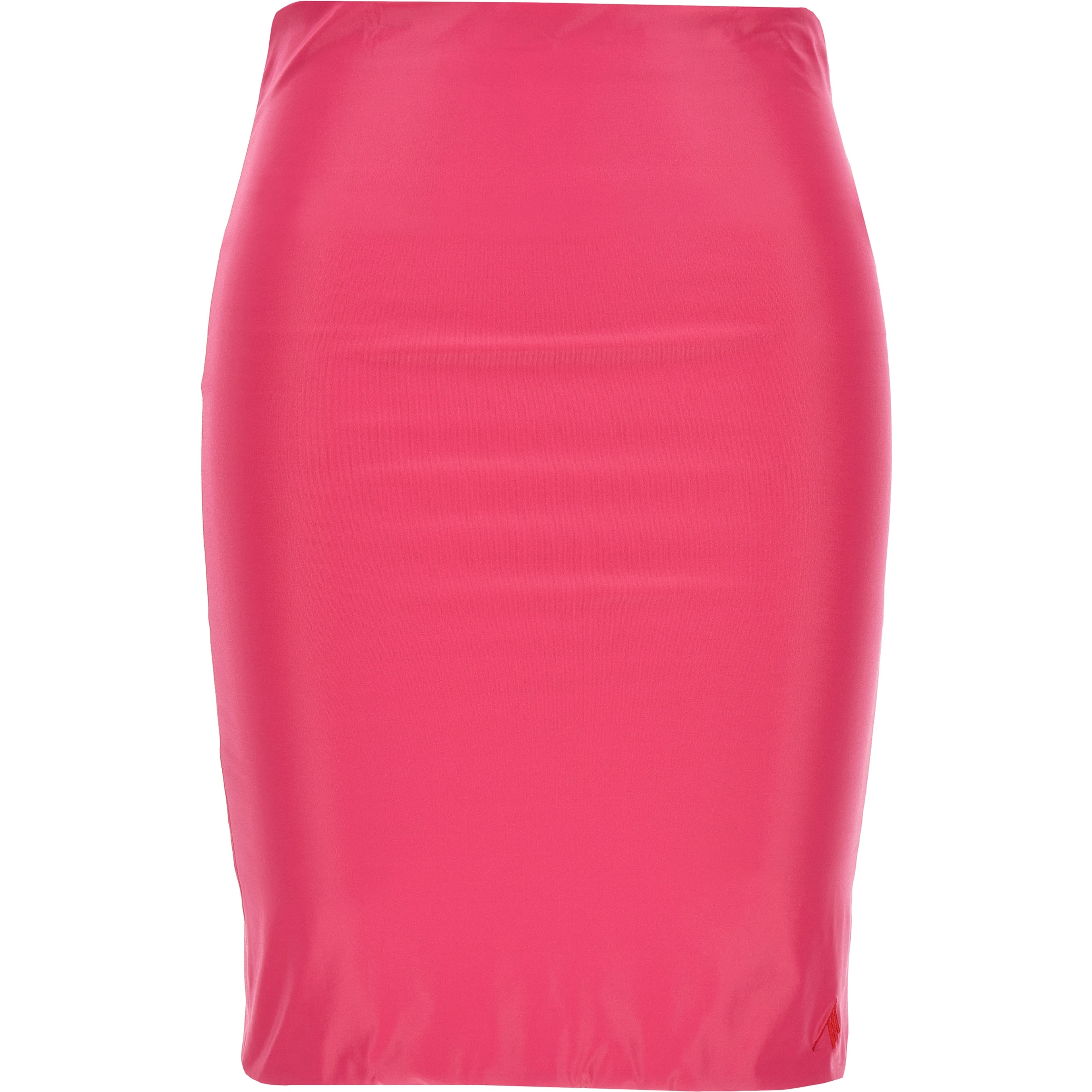 Fuchsia Polyamide Long Skirt