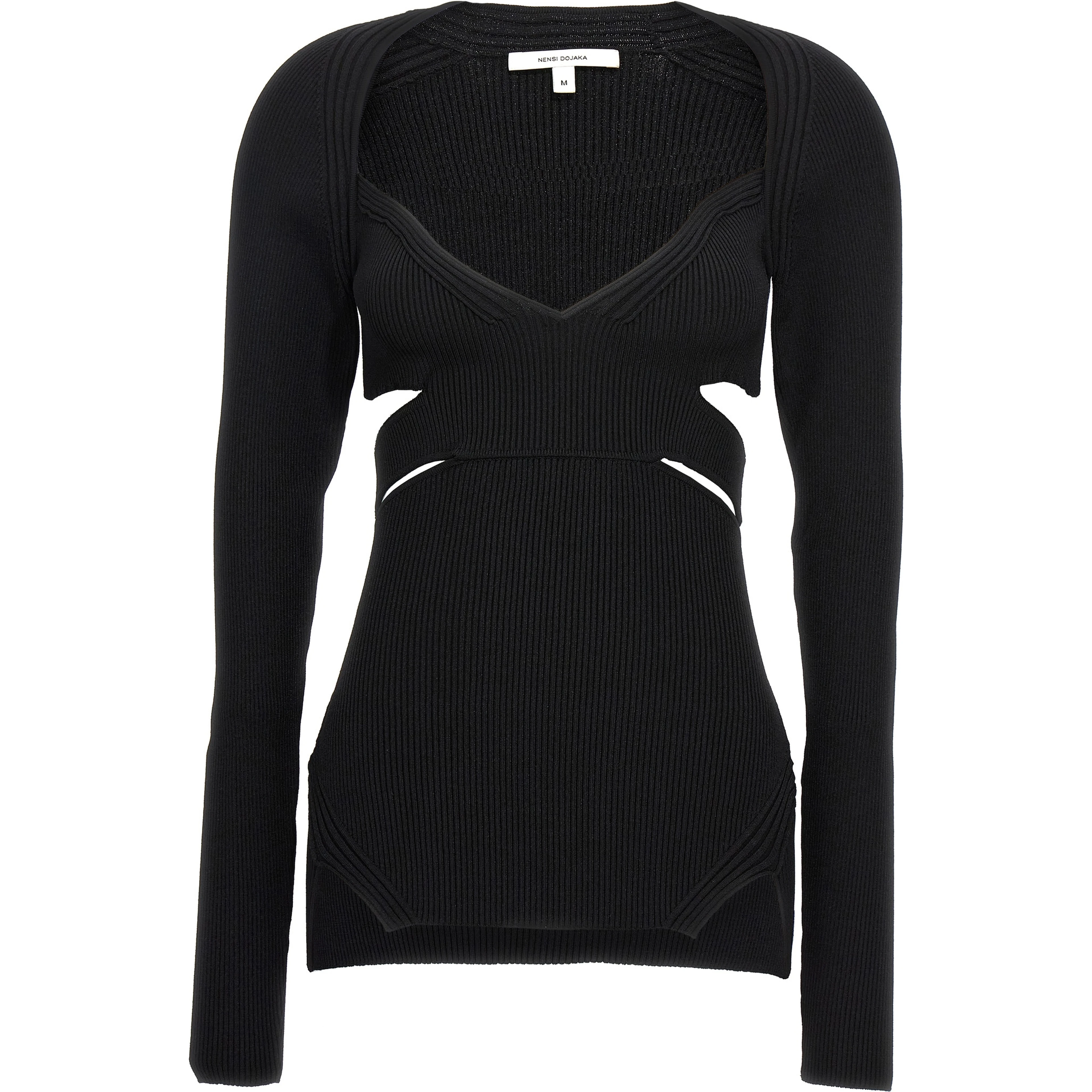 Black Viscose Cardigan