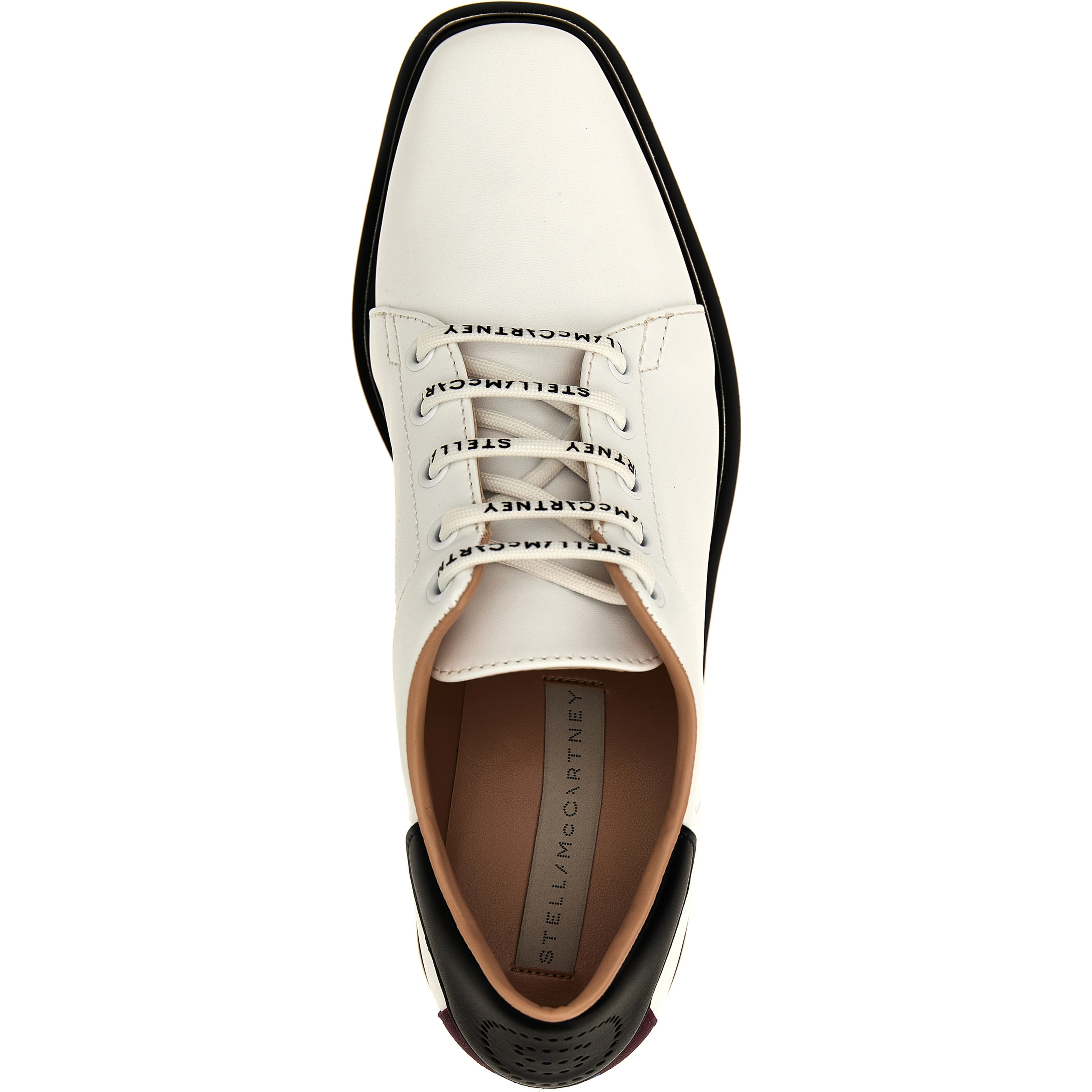 Bicolor Polyethylene Wedge Sandals