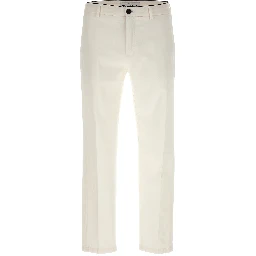 White Cotton Pants