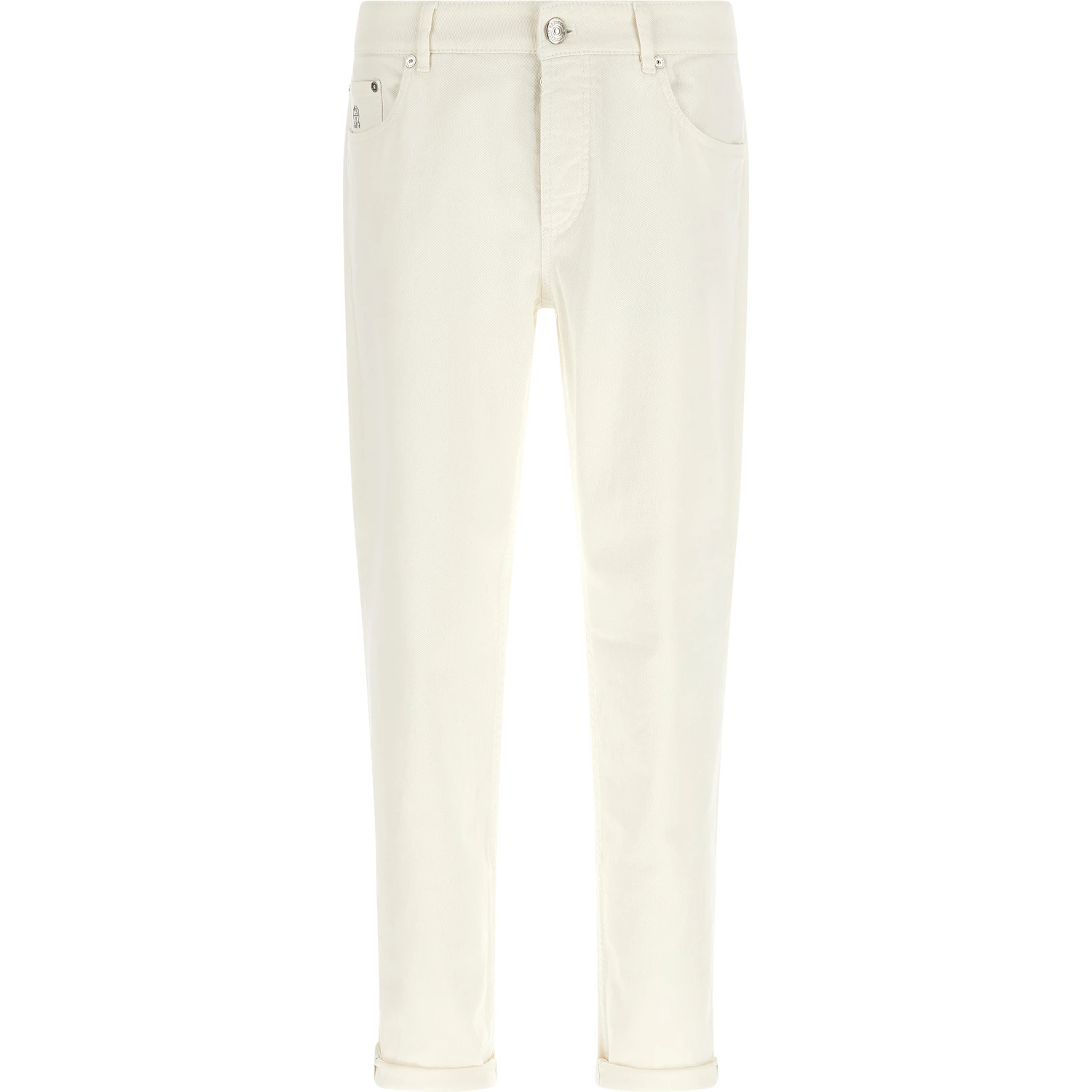 White Cotton Jeans Denim